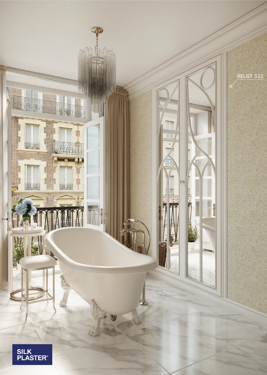 Nestemäinen tapetti Relief 322