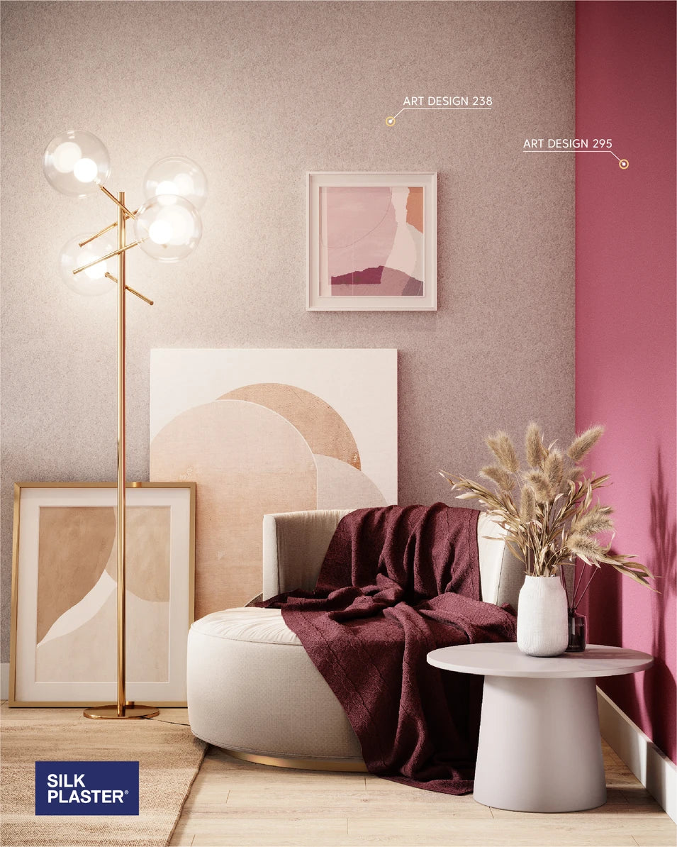 Nestemäinen tapetti Art Design 238