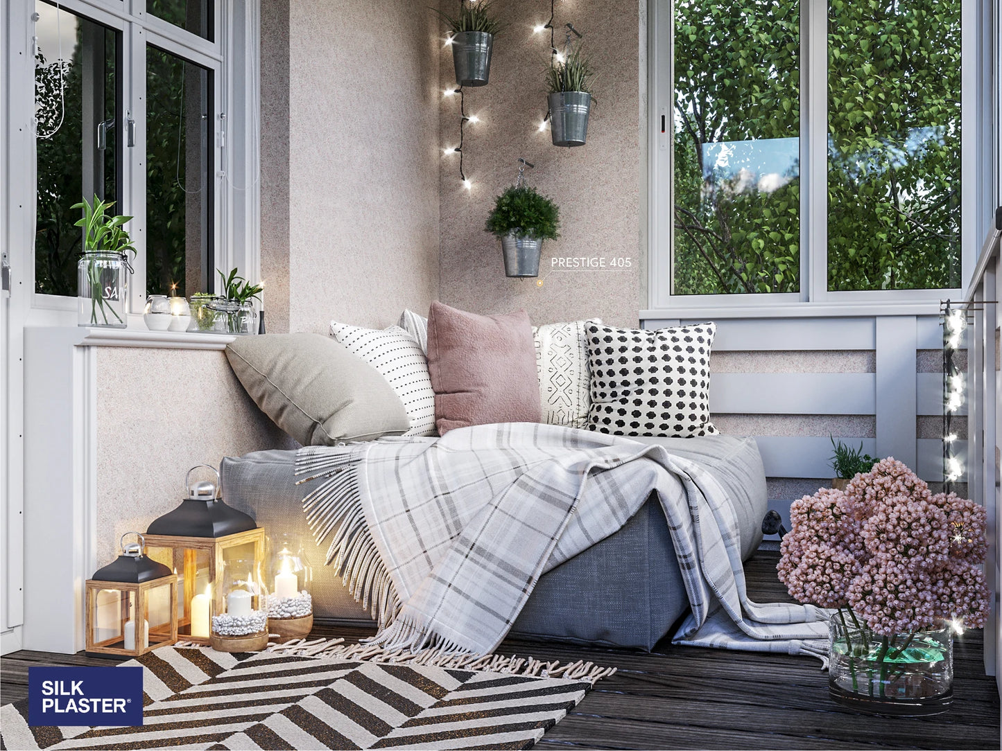 Nestemäinen tapetti Prestige 405